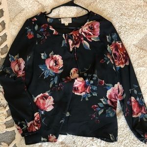 Beautiful floral blouse